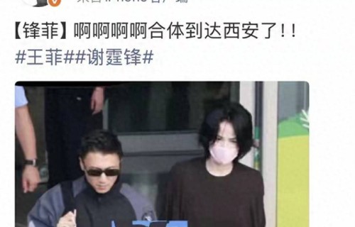 谢霆锋西安演唱会,私人飞机接送王菲,网友感叹又相信爱情了