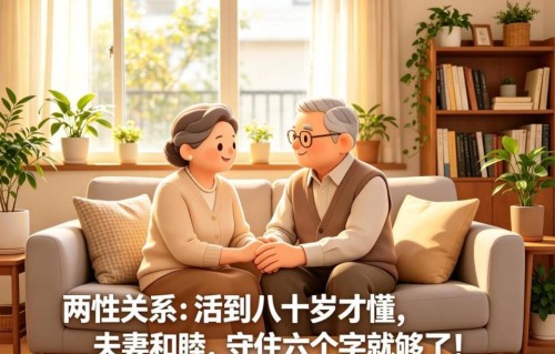 两性关系：活到八十岁才懂，夫妻和睦，守住六个字就够了