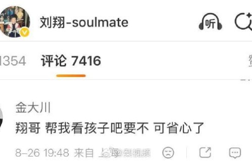 刘翔择业求助，金大川玩梗“帮看孩子”引爆热搜