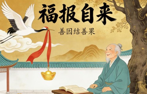 人的福报，一共有三个来源：不是天定，而是修来、积来、守来