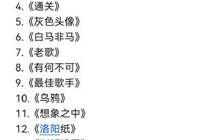 许嵩新专辑《安泊猜想》收录了几首歌？