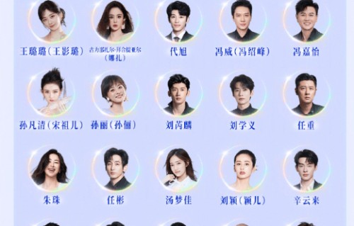 “多名艺人痛失艺名”，节目单公布多人真名：宋祖儿本名孙凡清、冯绍峰本名冯威