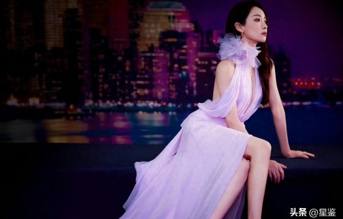 宋茜把「紫霞仙子风」穿成了都市童话！这纱裙也太会撩了 