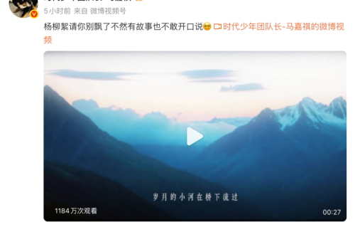 “杨柳絮请你别飘了”：马嘉祺一句吐槽成网友嘴替，网友：被柳絮硬控