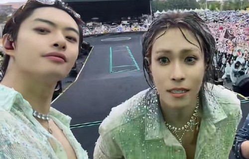 岳明辉雨中表演后身体是否有不适？|木子洋|粉丝|脏脏|大雨|搜索结果