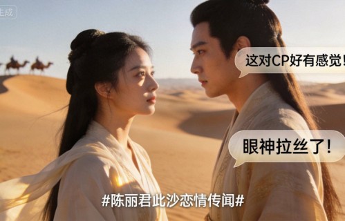 爆！陈丽君此沙被曝因戏生情，深夜14分钟连环辟谣，反转太意外′