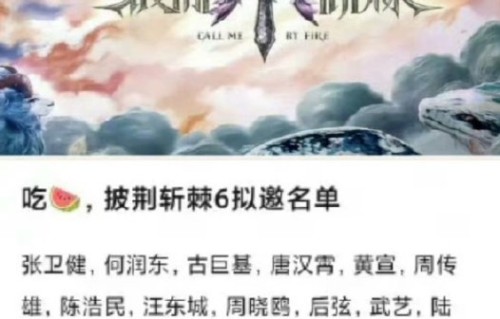 网友对披哥6网传阵容有哪些评价和期待？