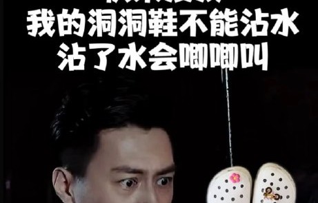 网友为什么把羊皮底鞋玩梗成洞洞鞋不能沾水？