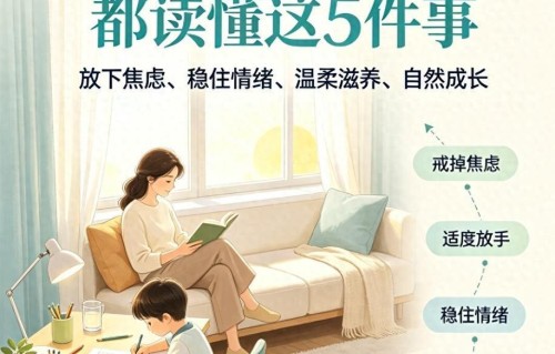 妈妈一旦开窍，孩子就是黑马！真正逆袭的家庭，都读懂这5件事！