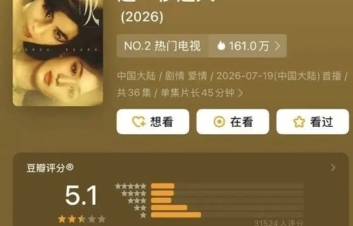 2026暑假档偶像剧全军覆没，没有一部评分突破7，完全就是在比烂|这一秒过火|野狗骨头|灿如繁星|粉丝|明星