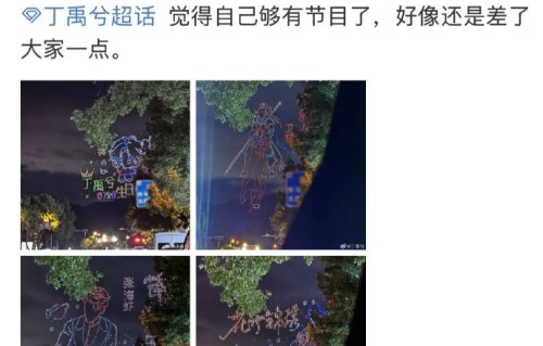 丁禹兮800架无人机逆应援大概花费多少钱？