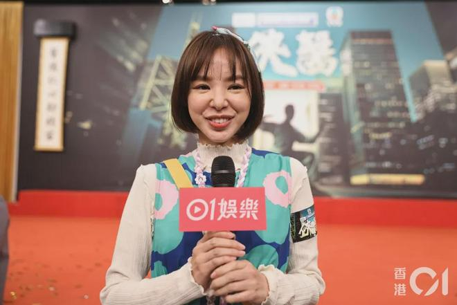 对于演出自闭一角,谭凯琪表示要拿捏得很好。(胡凯欣 摄)